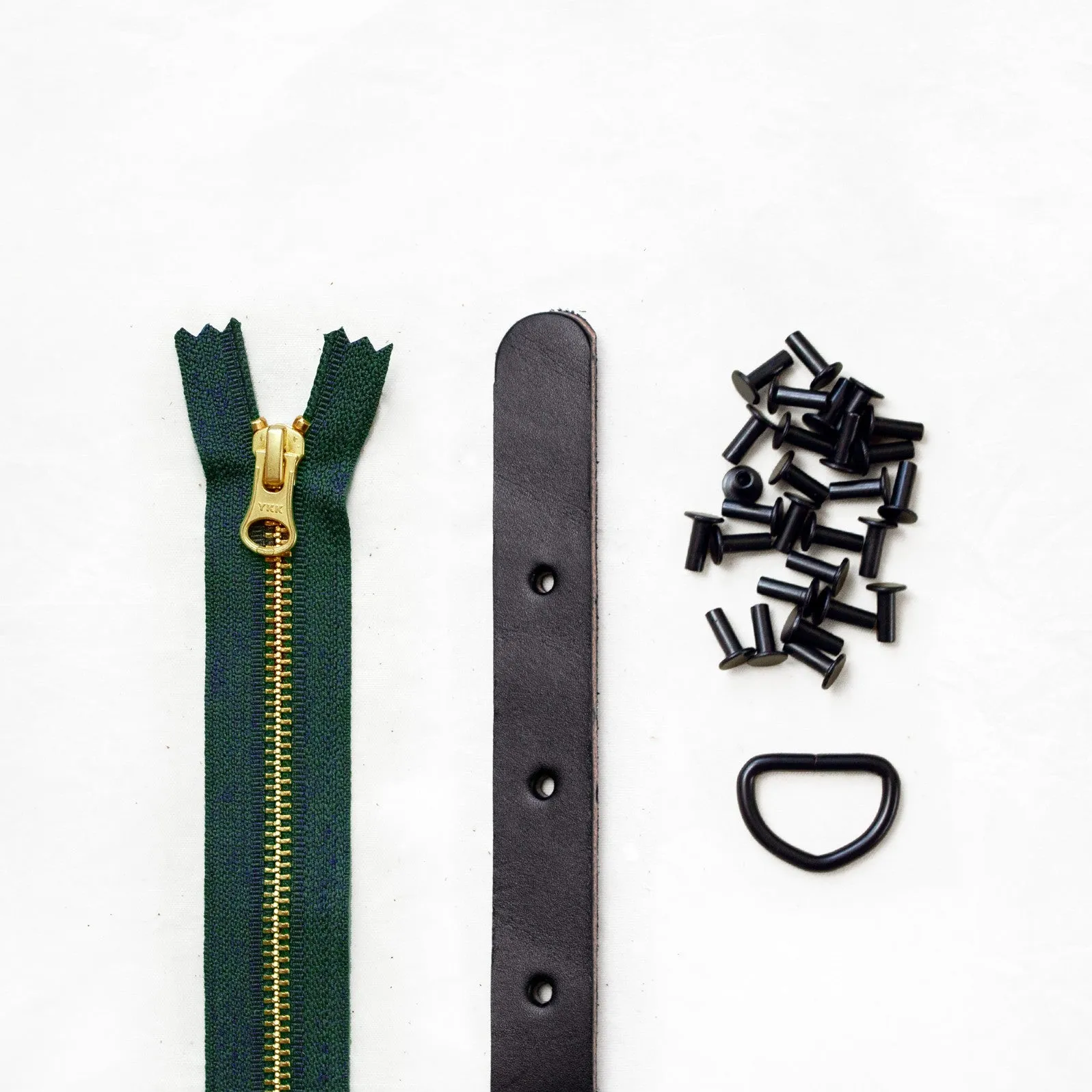 Maywood - Black Leather   Hardware Kit