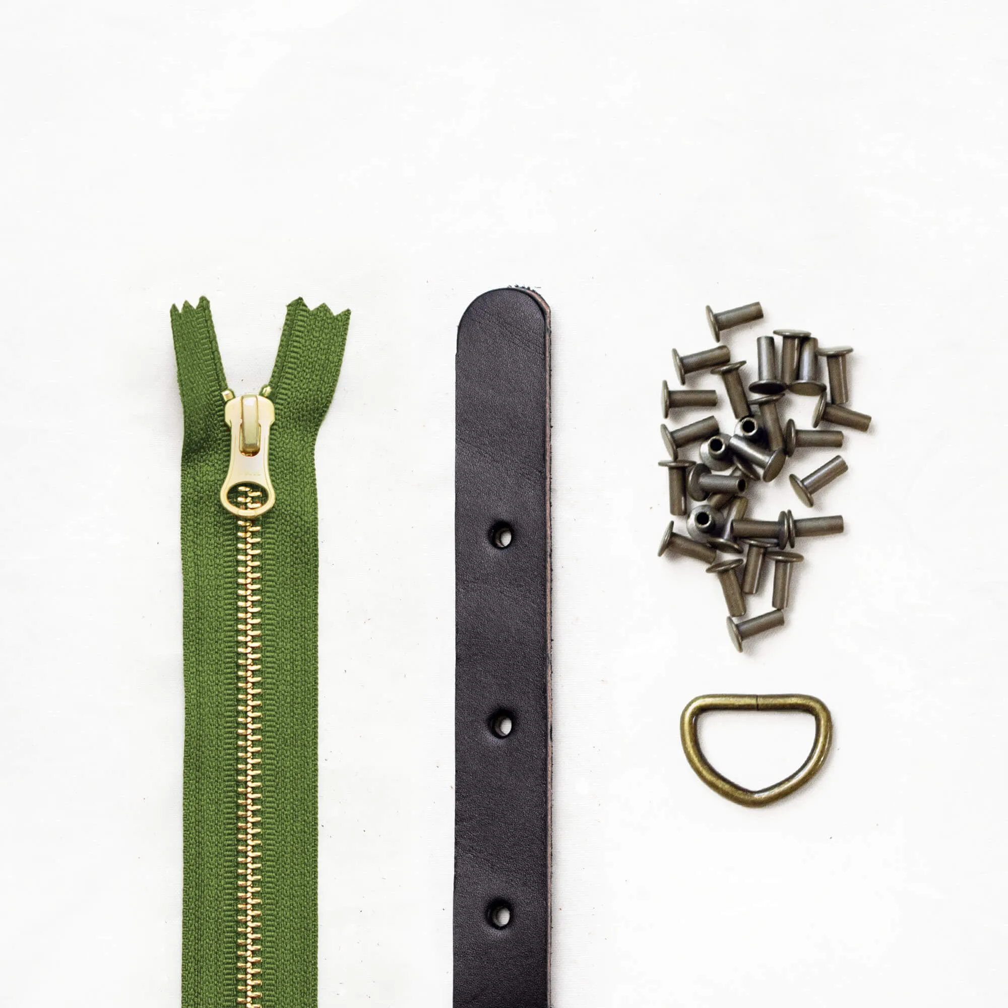 Maywood - Black Leather   Hardware Kit
