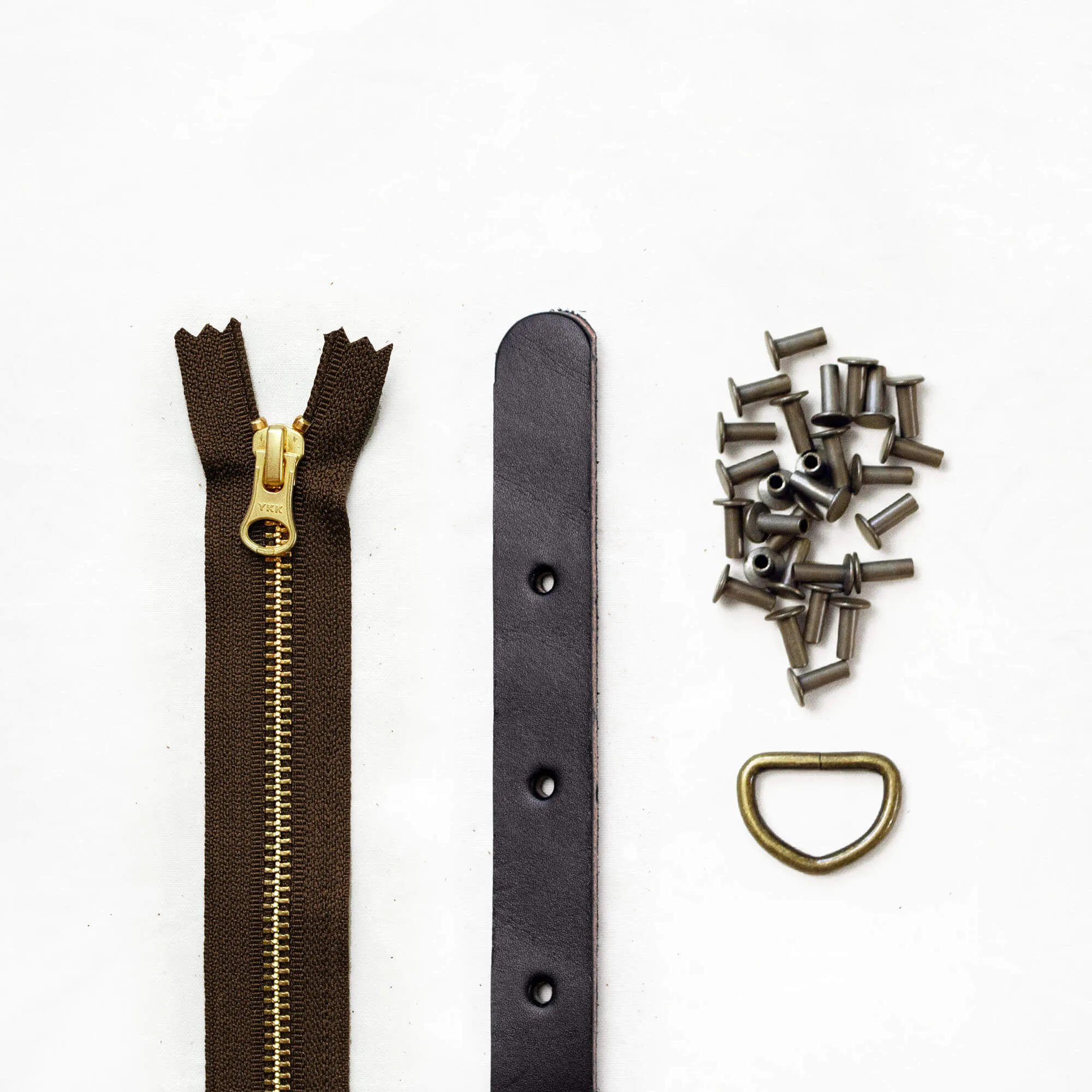Maywood - Black Leather   Hardware Kit