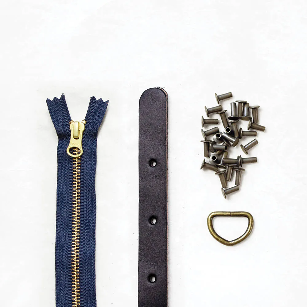 Maywood - Black Leather   Hardware Kit