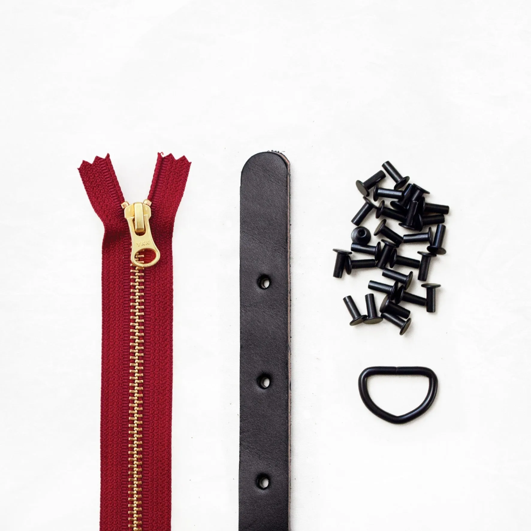 Maywood - Black Leather   Hardware Kit