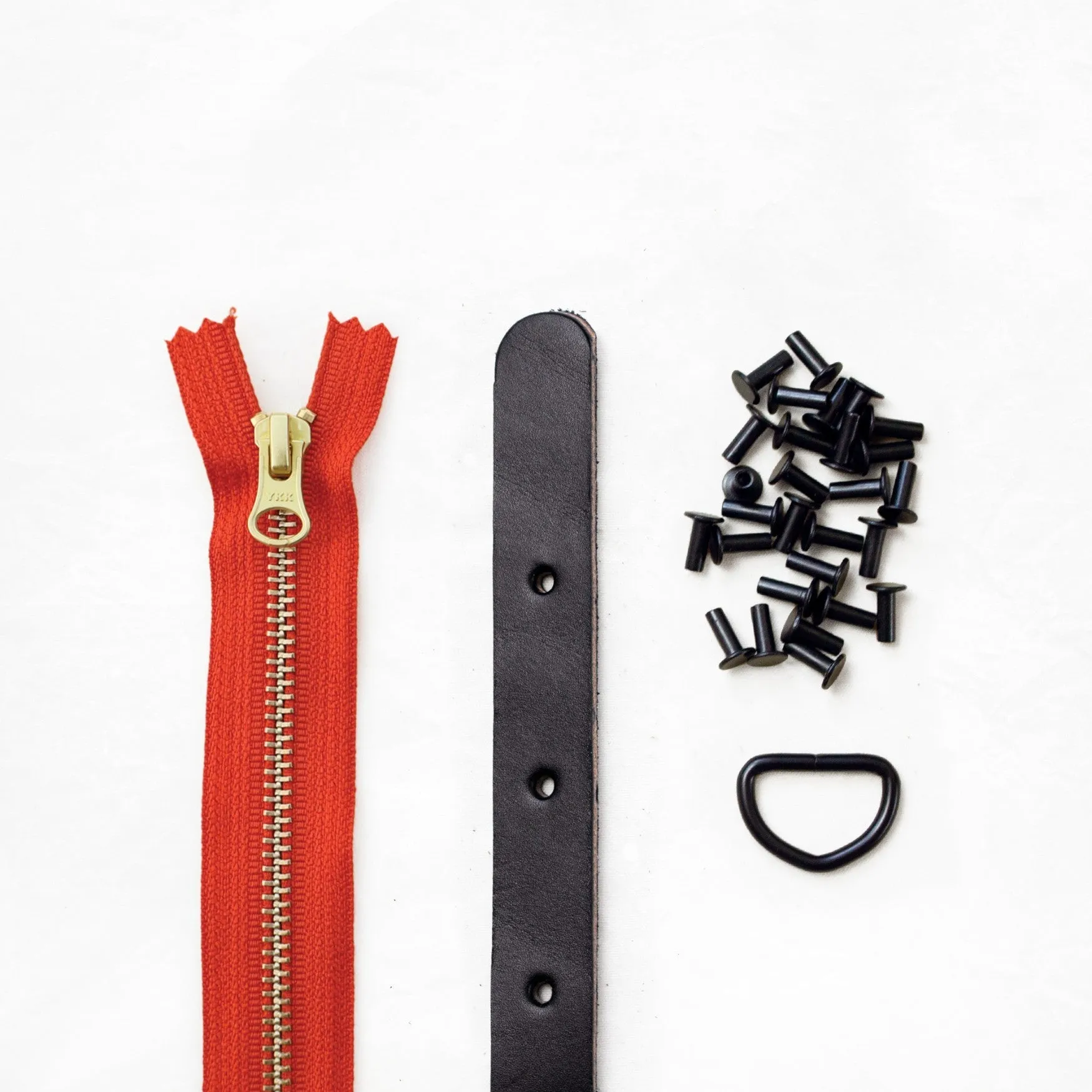 Maywood - Black Leather   Hardware Kit