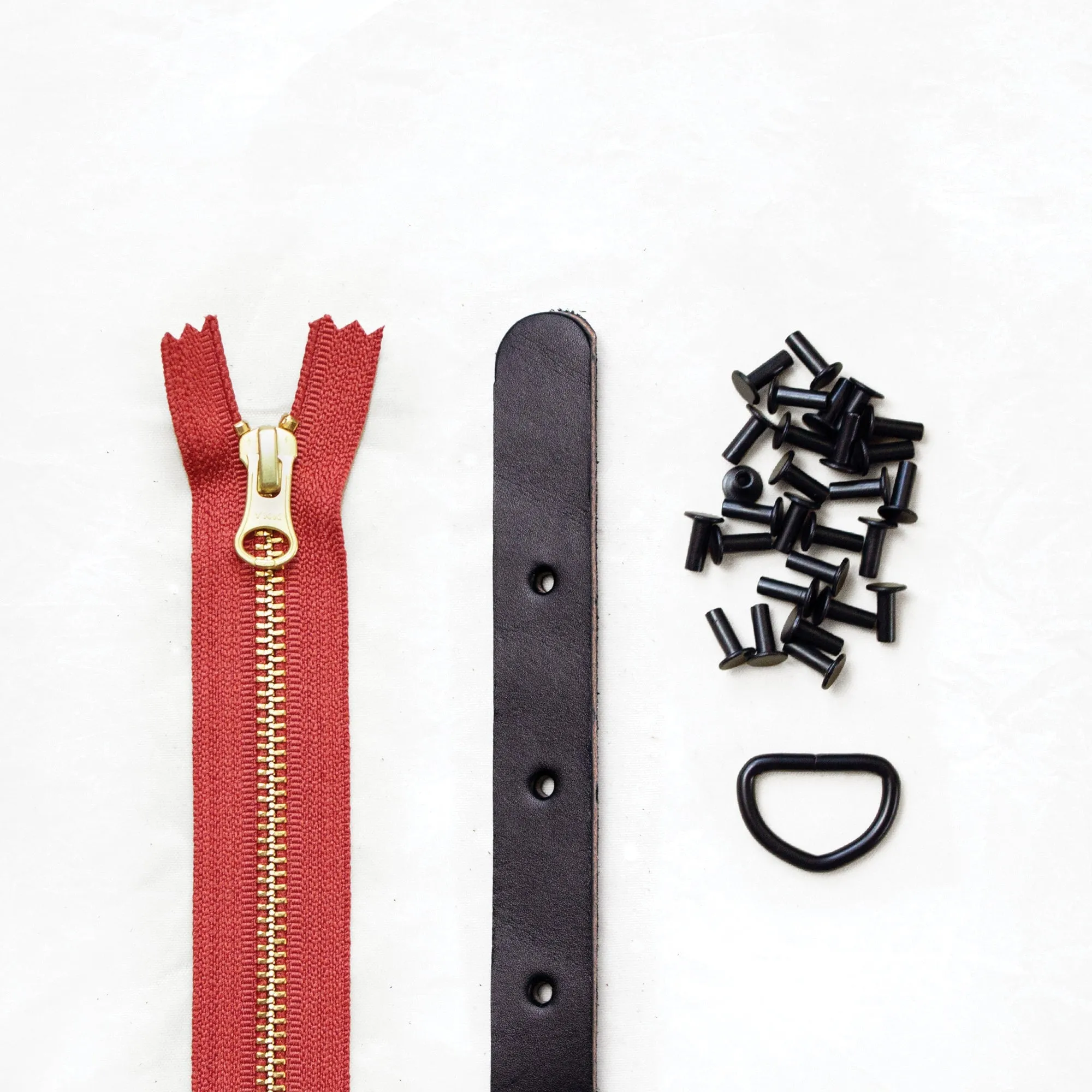 Maywood - Black Leather   Hardware Kit