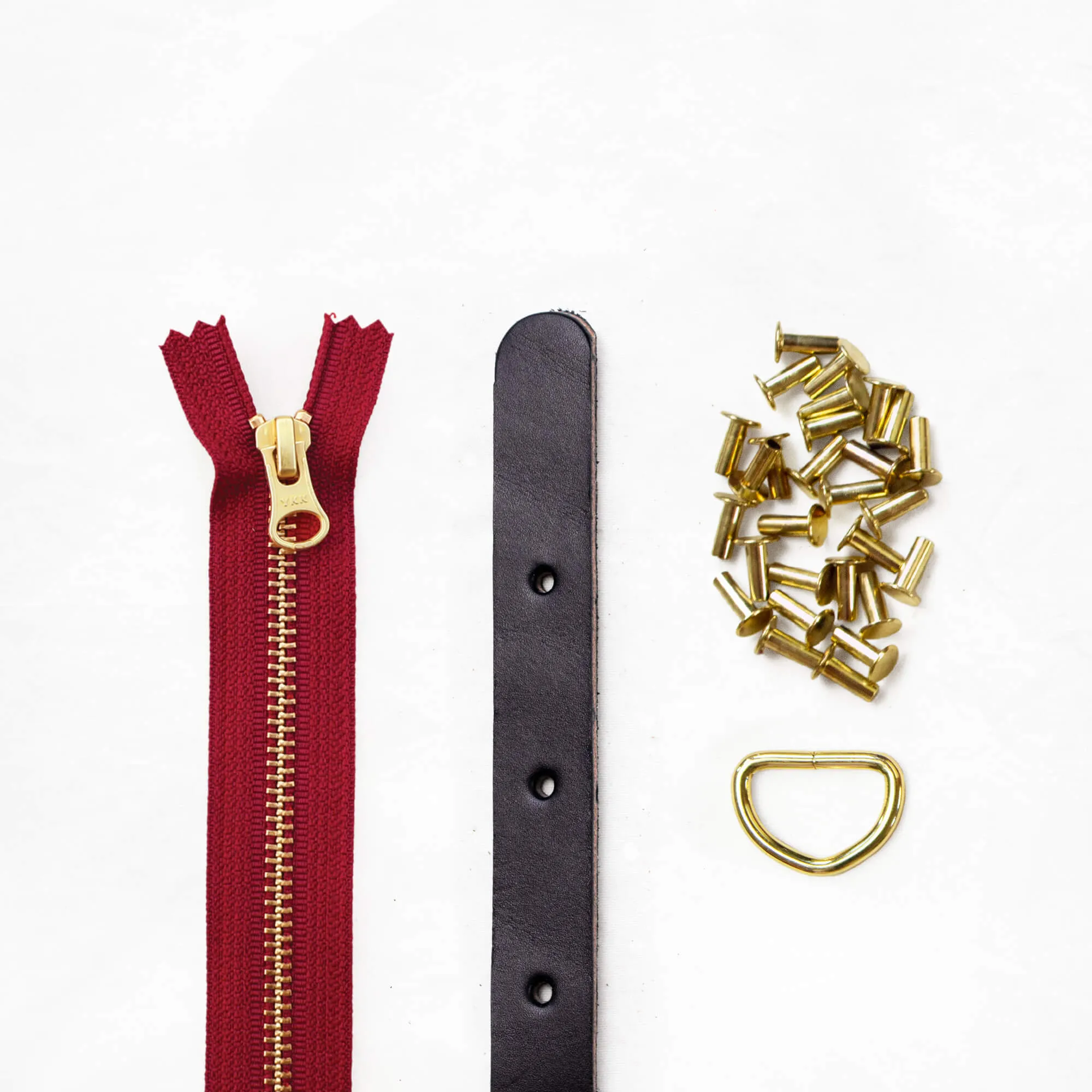 Maywood - Black Leather   Hardware Kit