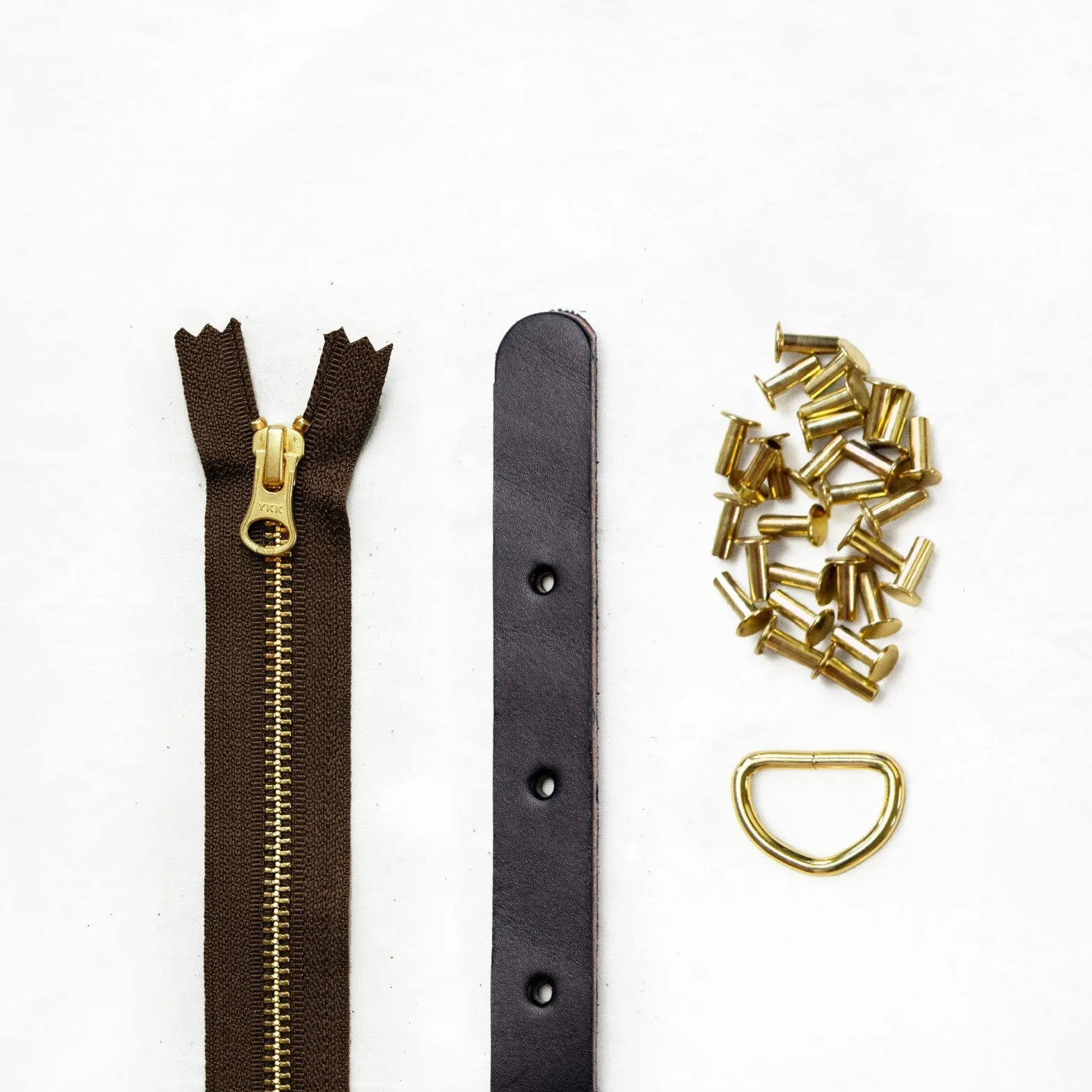 Maywood - Black Leather   Hardware Kit