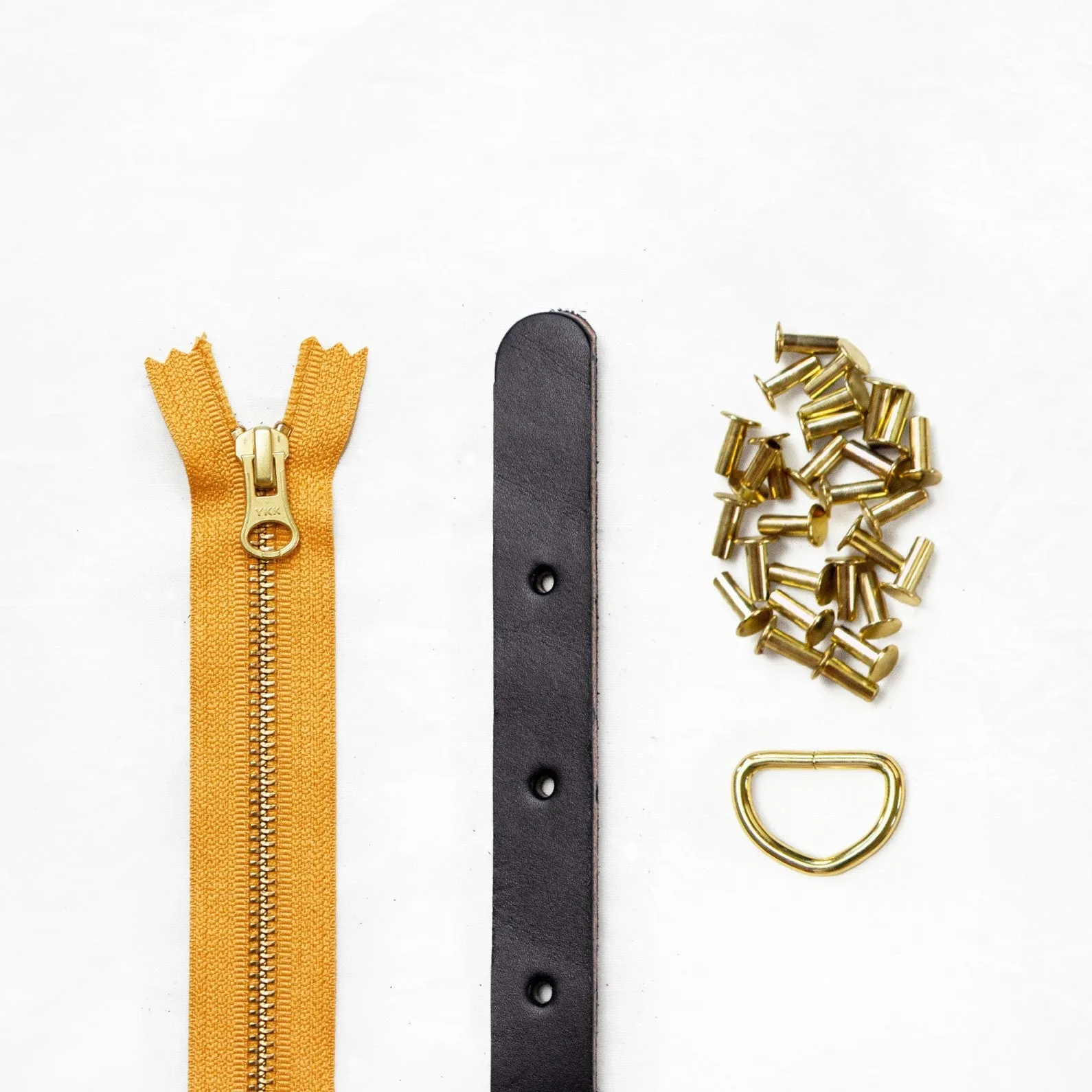 Maywood - Black Leather   Hardware Kit