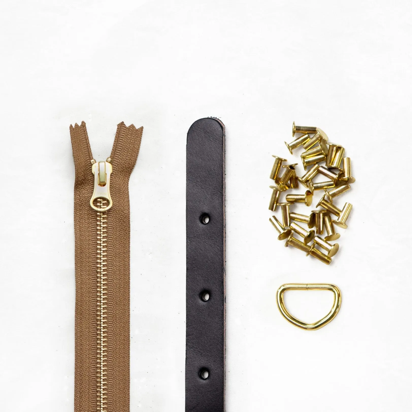 Maywood - Black Leather   Hardware Kit