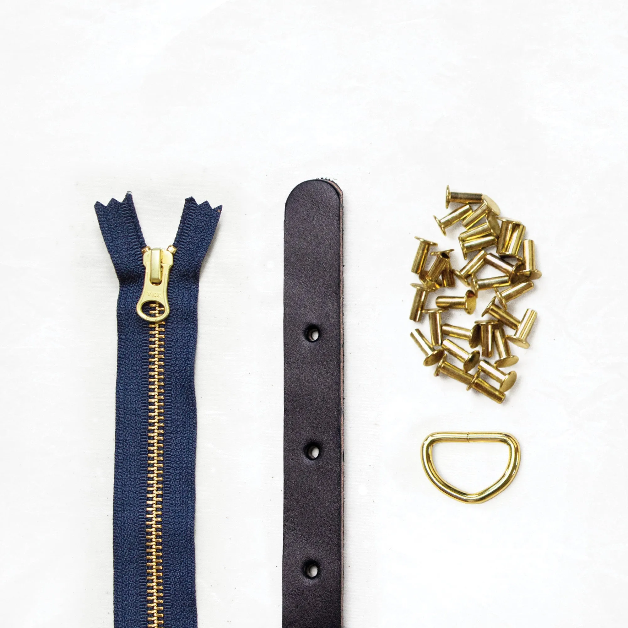 Maywood - Black Leather   Hardware Kit