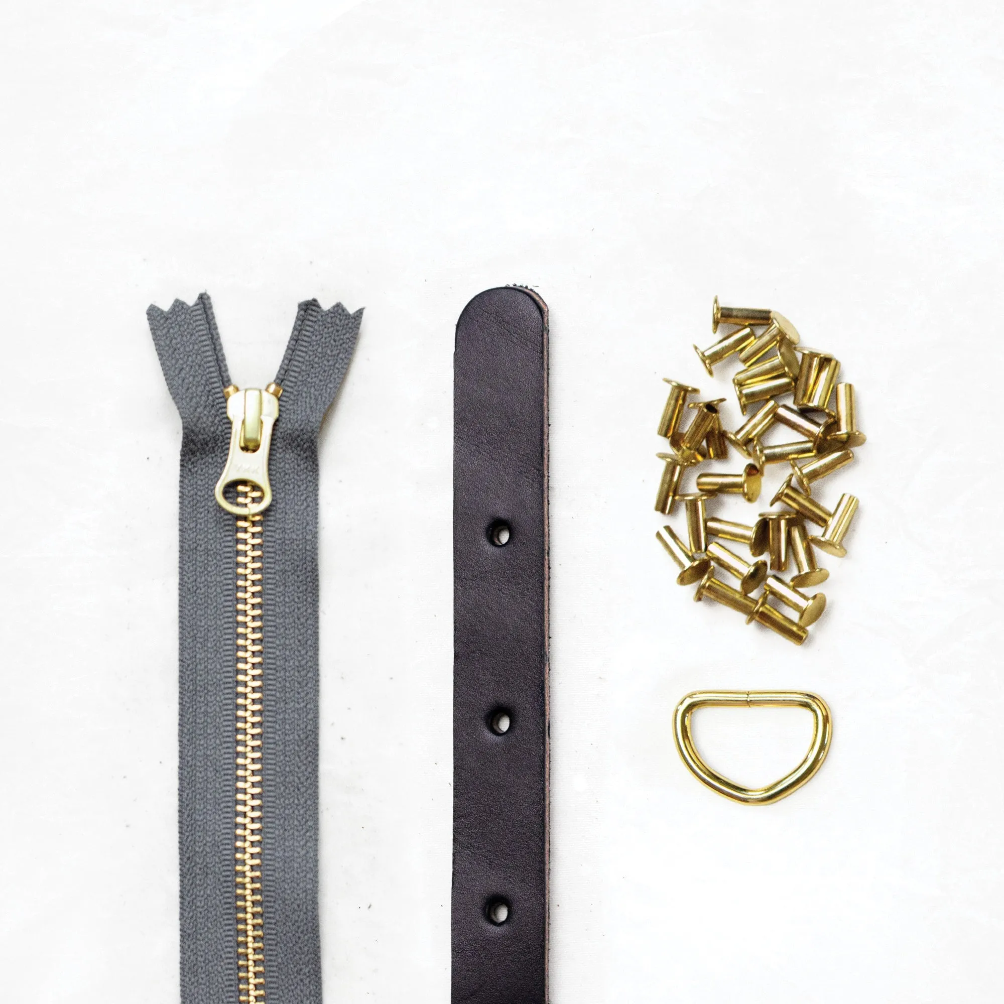 Maywood - Black Leather   Hardware Kit
