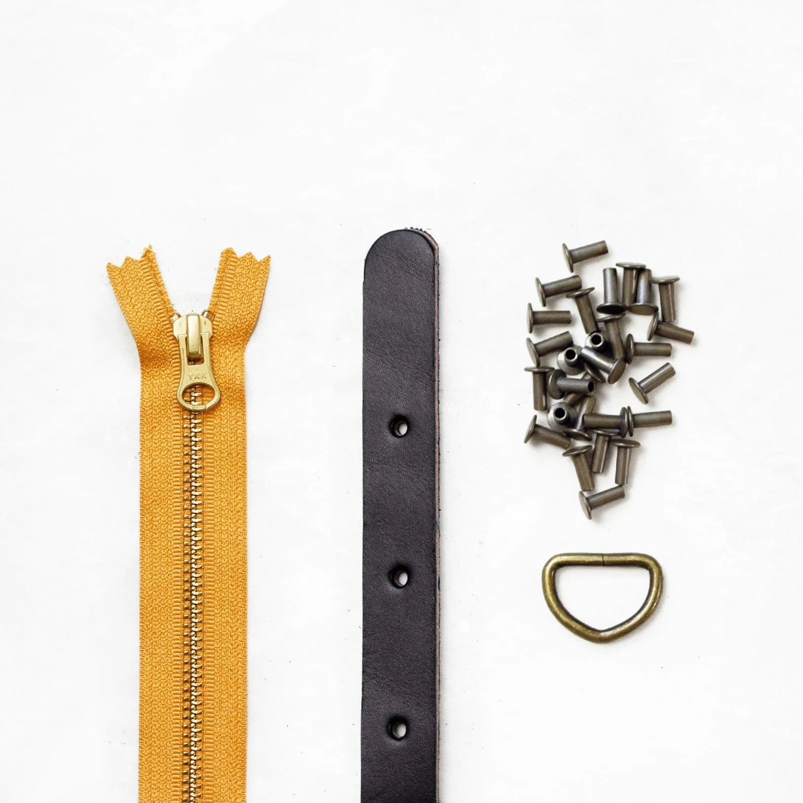Maywood - Black Leather   Hardware Kit