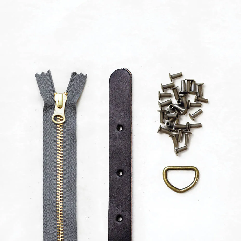 Maywood - Black Leather   Hardware Kit