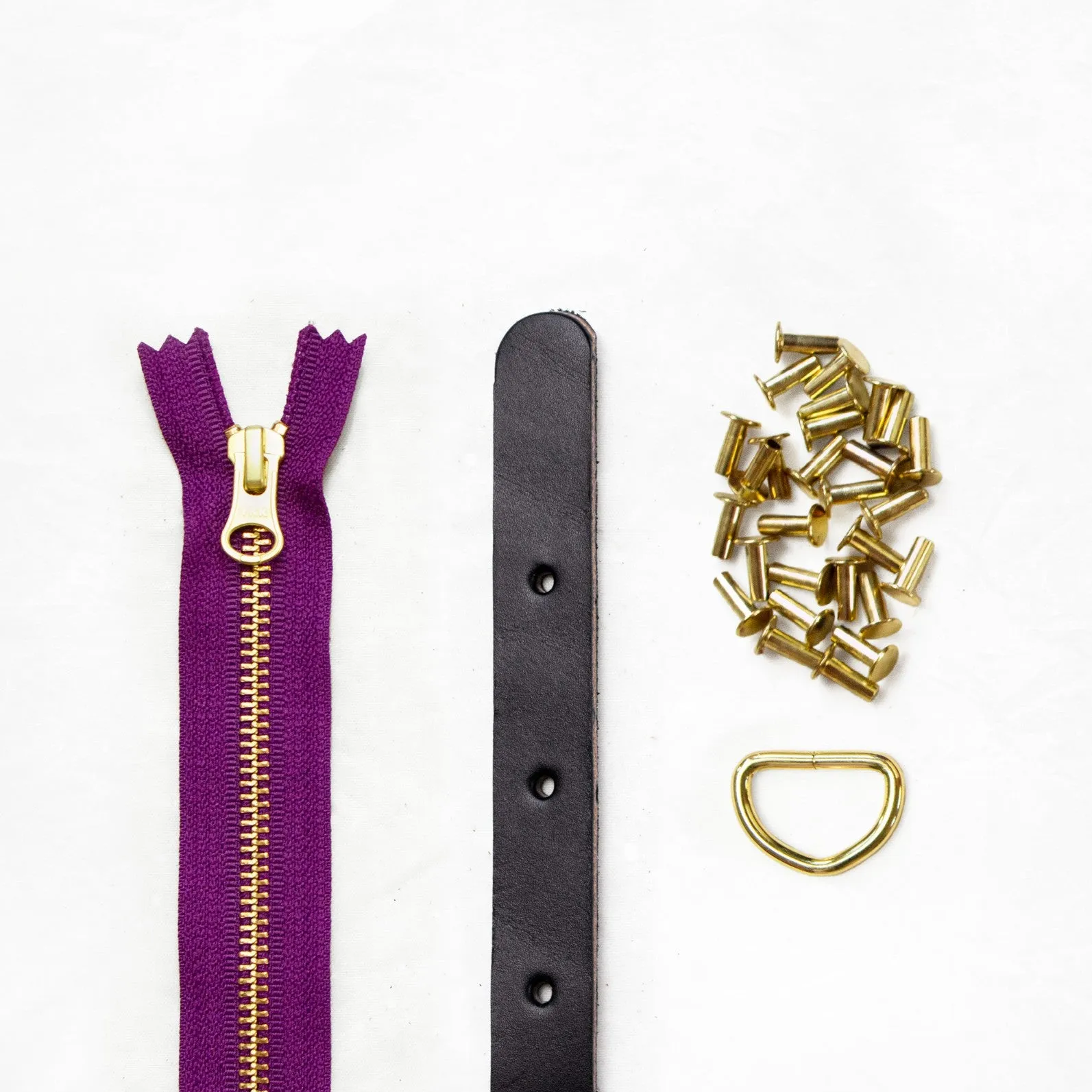Maywood - Black Leather   Hardware Kit