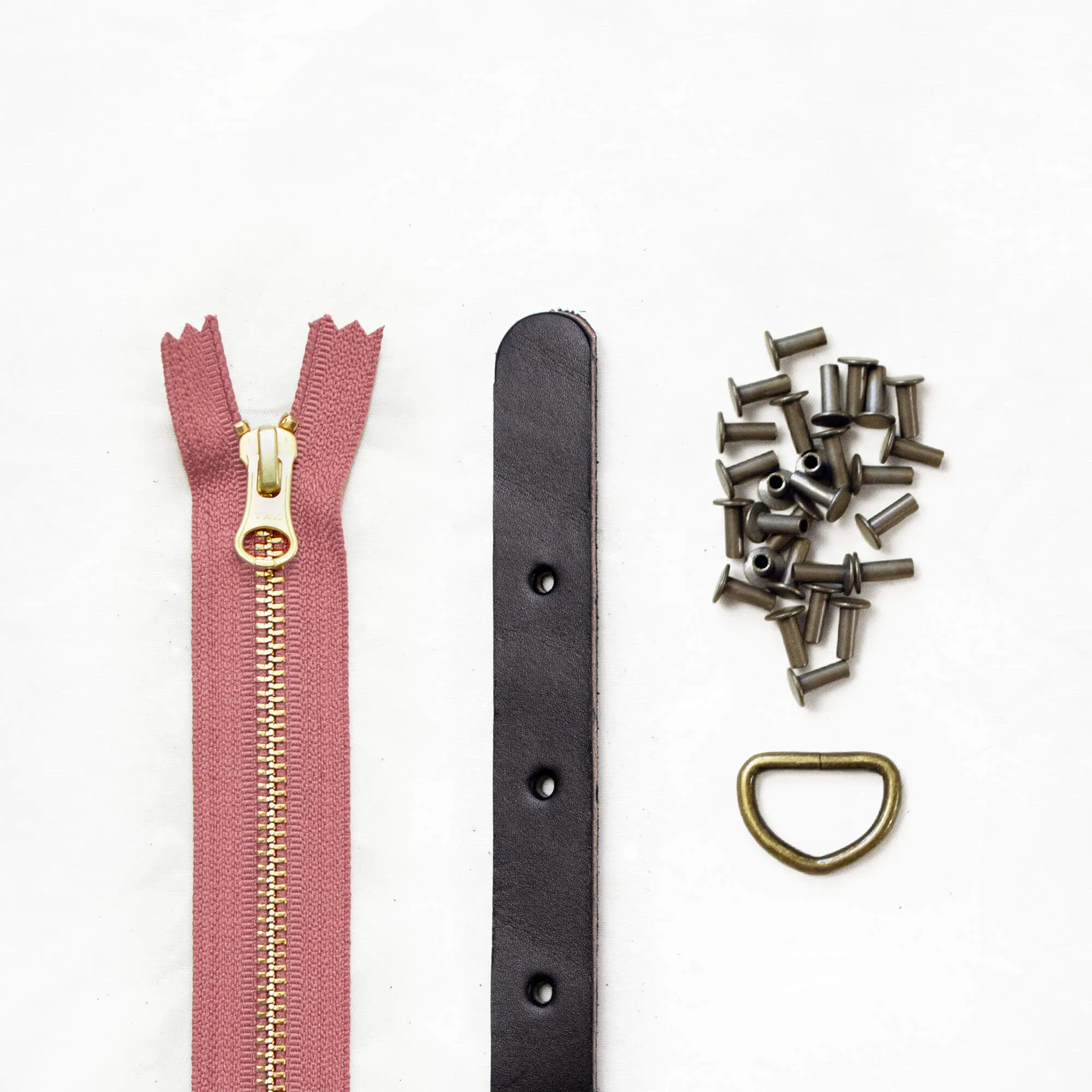 Maywood - Black Leather   Hardware Kit