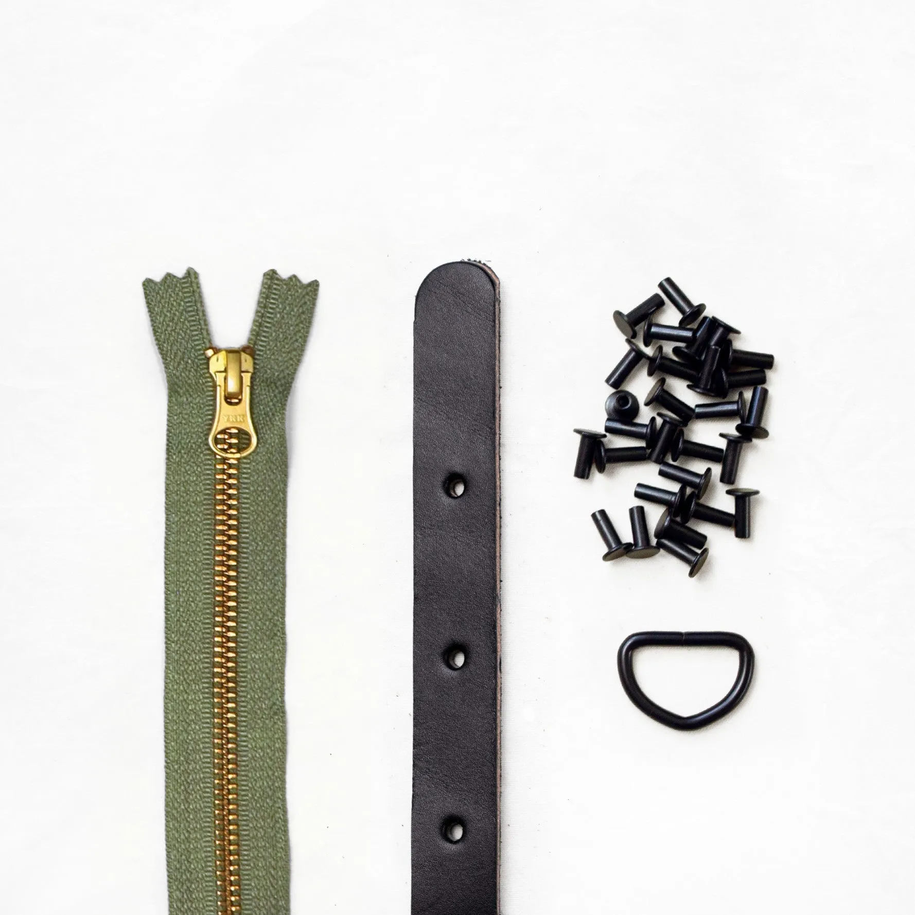 Maywood - Black Leather   Hardware Kit