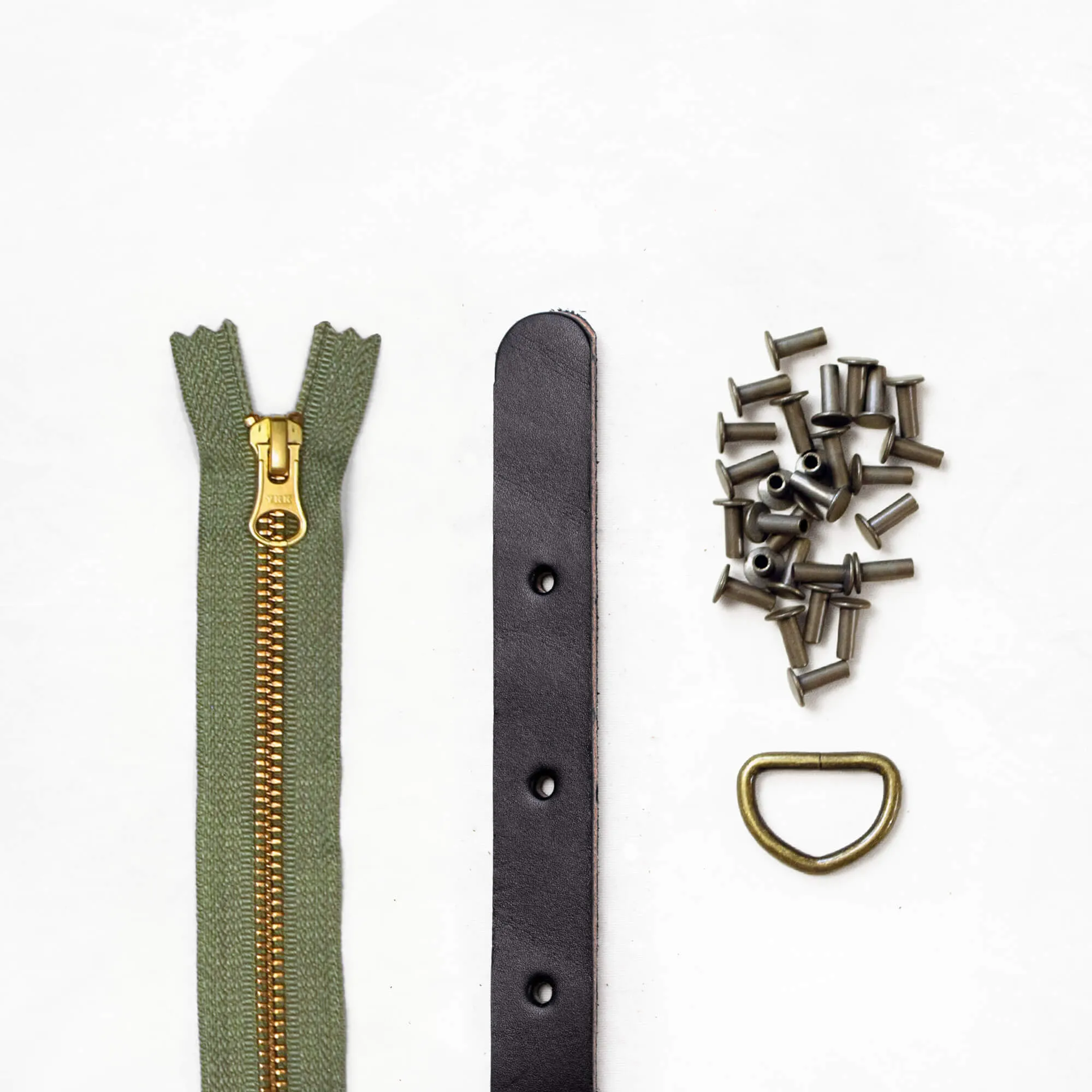 Maywood - Black Leather   Hardware Kit