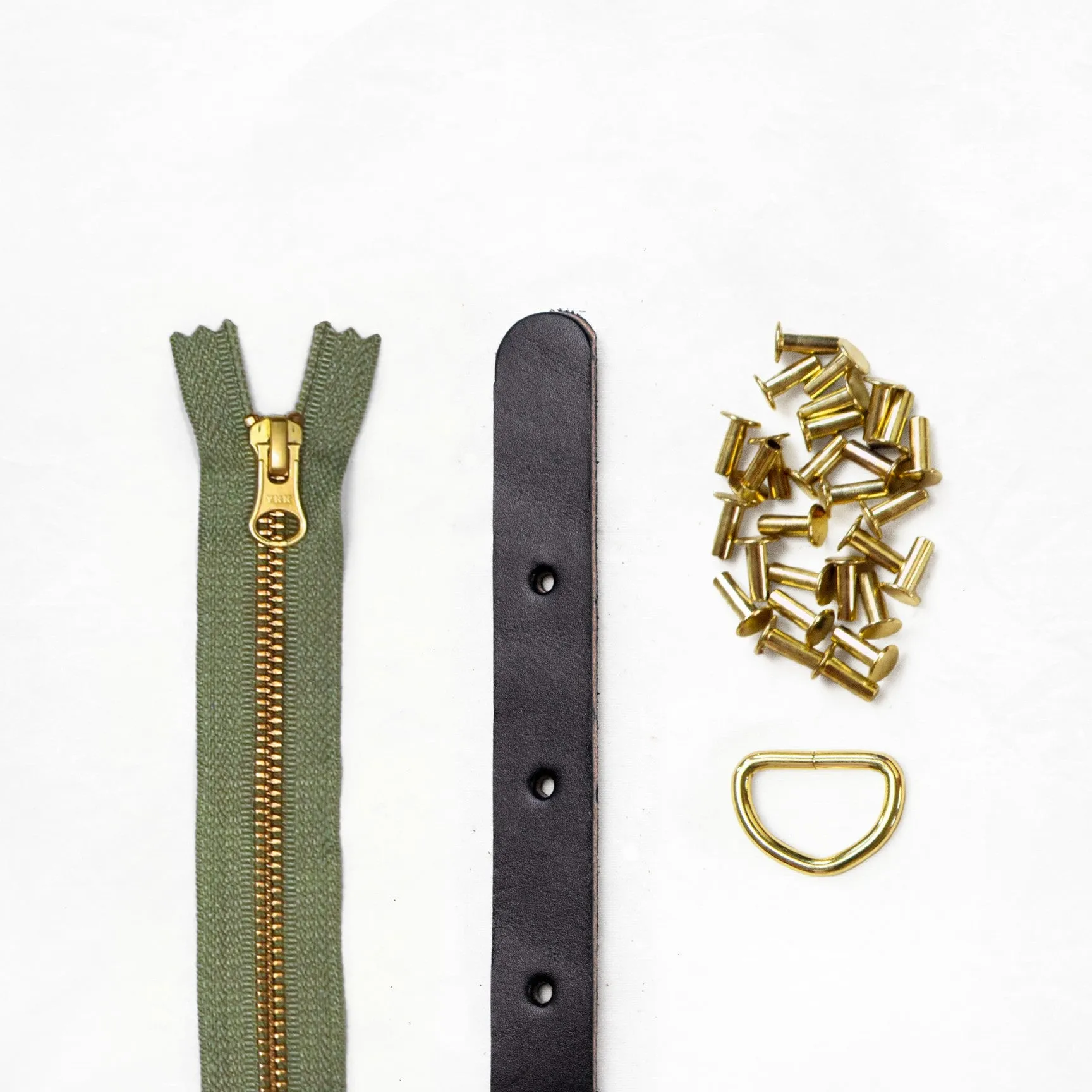 Maywood - Black Leather   Hardware Kit