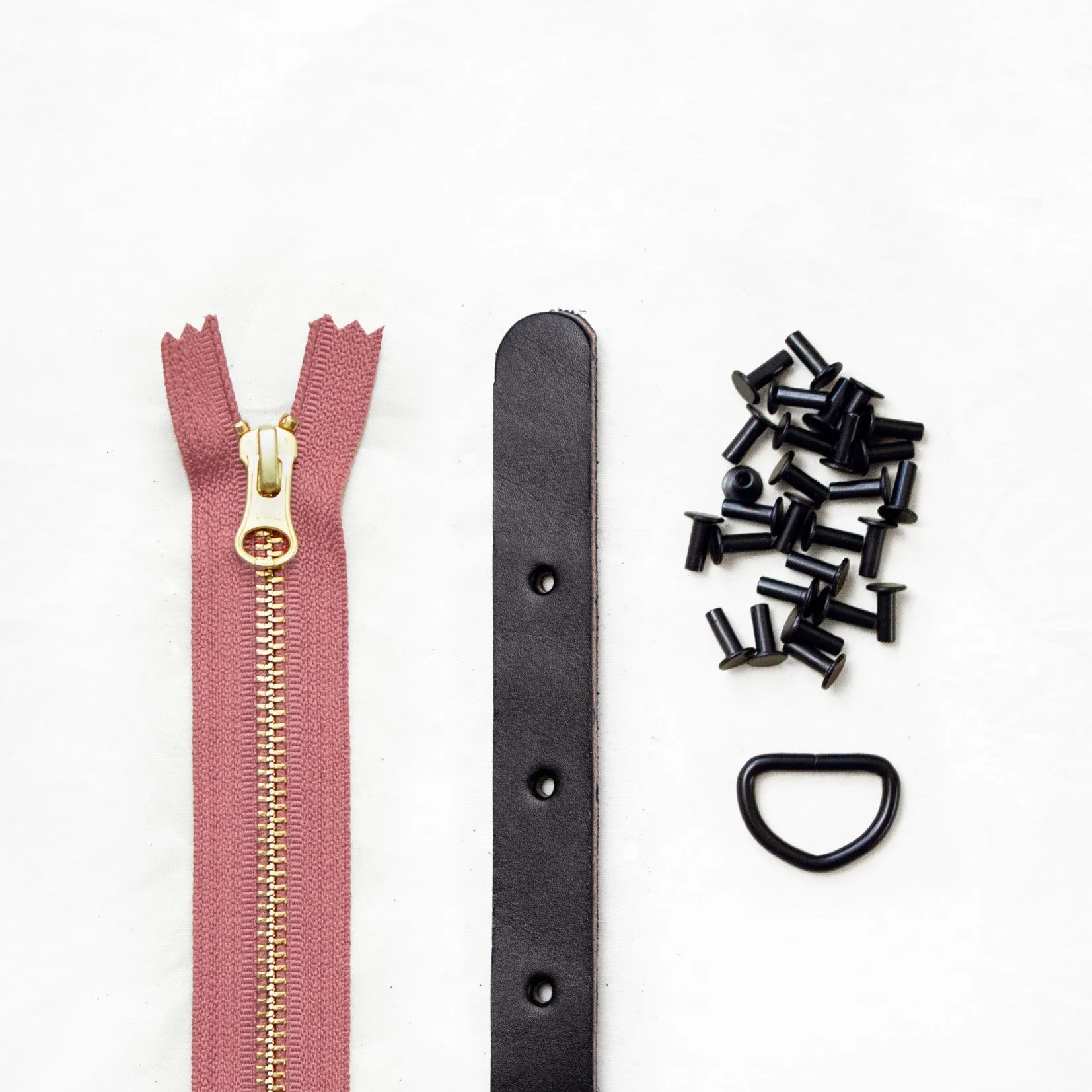 Maywood - Black Leather   Hardware Kit
