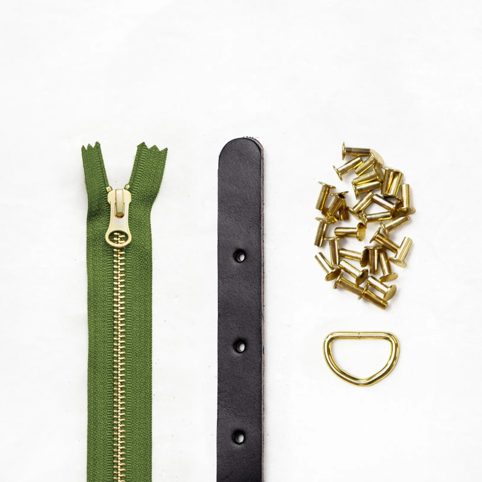 Maywood - Black Leather   Hardware Kit