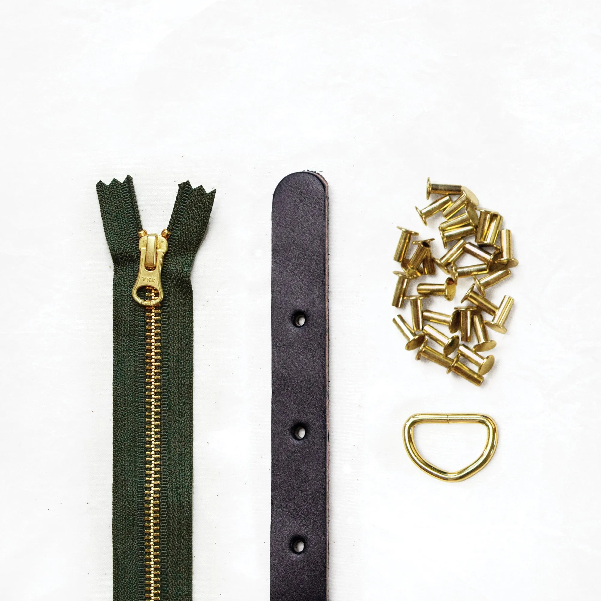 Maywood - Black Leather   Hardware Kit