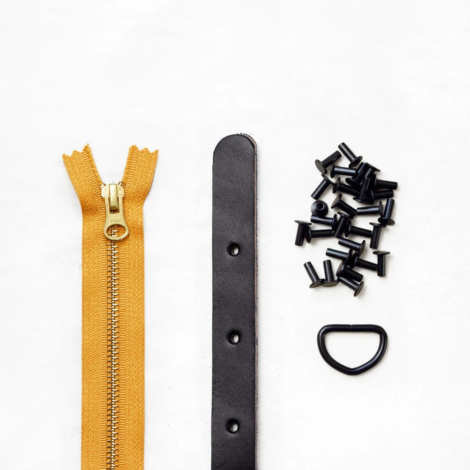 Maywood - Black Leather   Hardware Kit