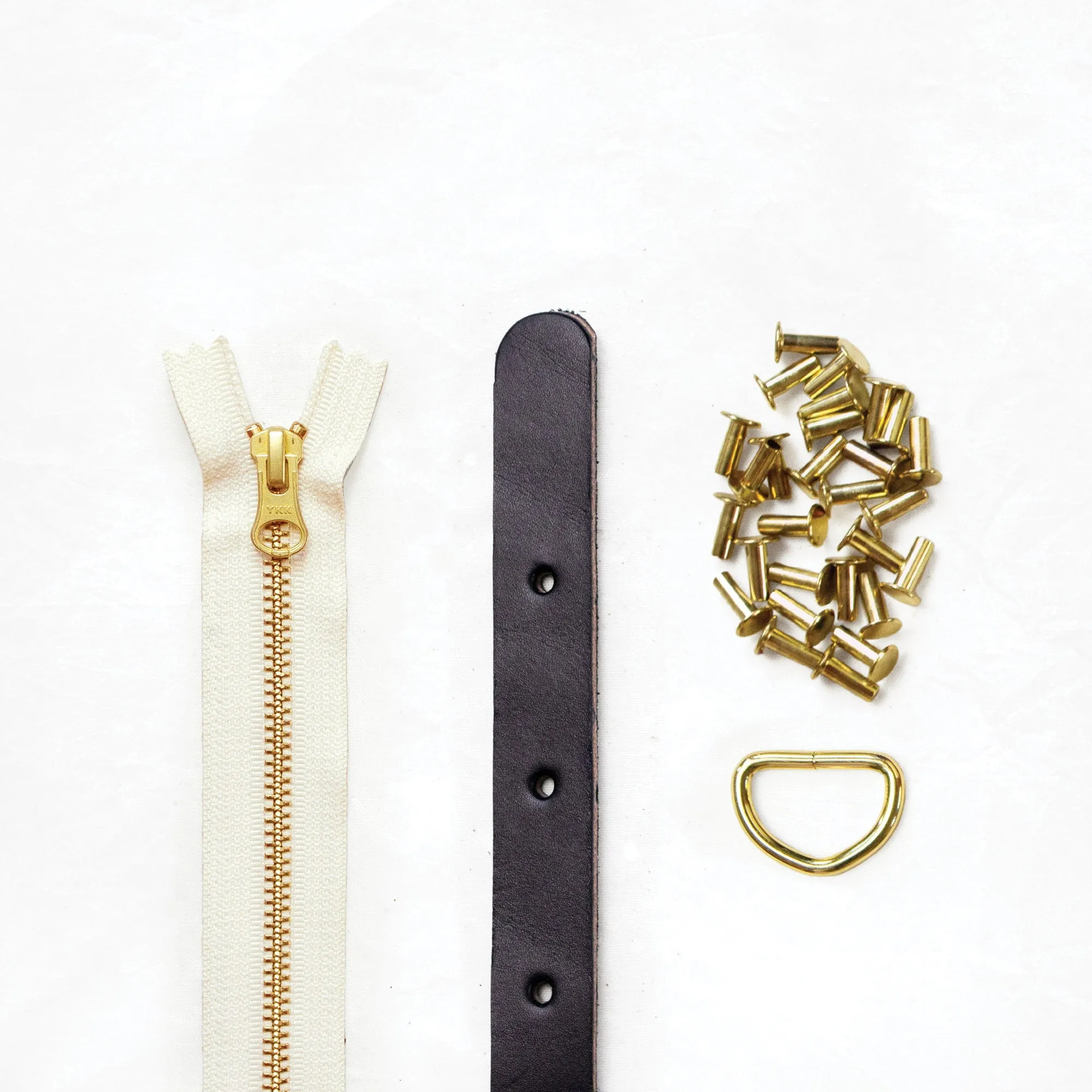 Maywood - Black Leather   Hardware Kit