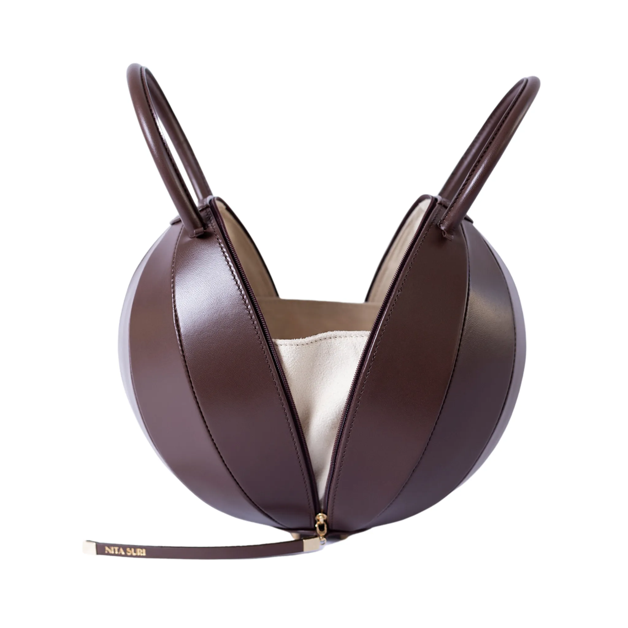 PILO Iconic Chocolate Brown Leather Handbag