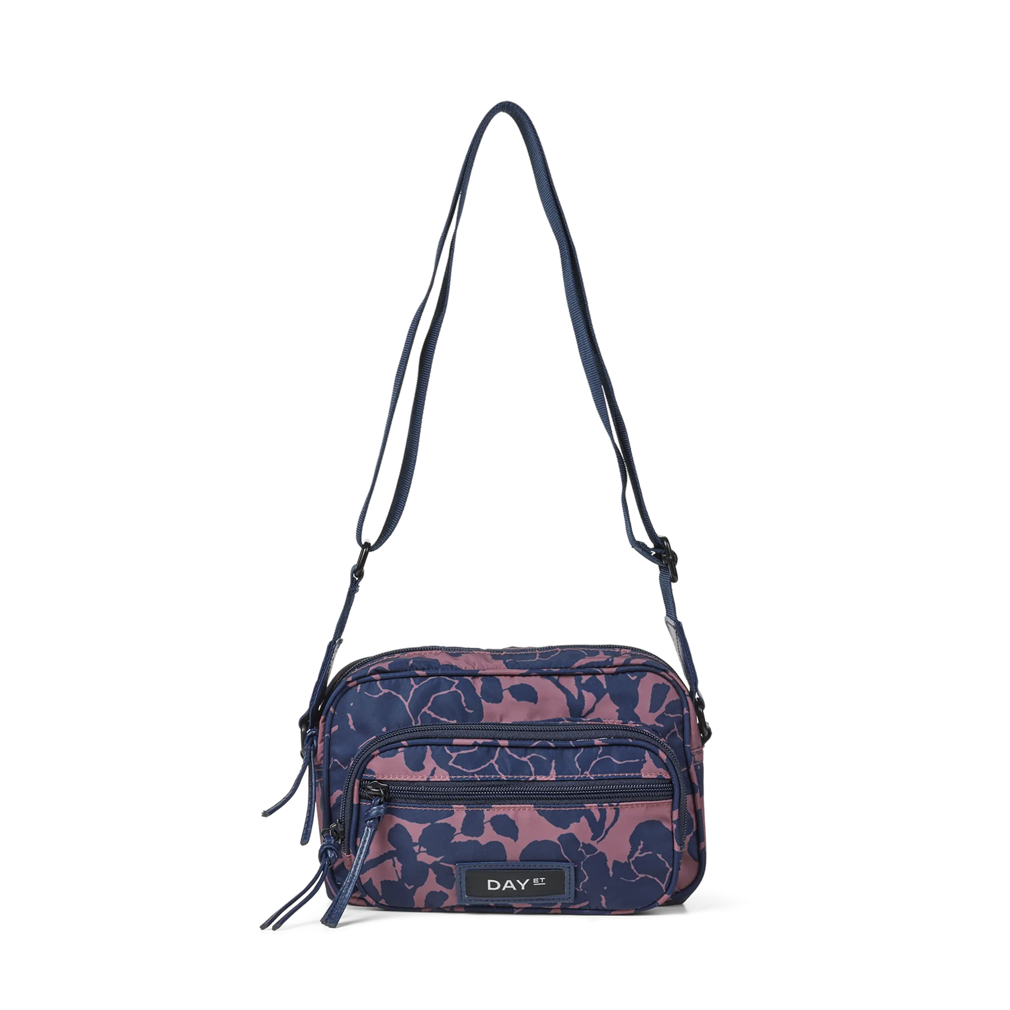 Small Rose Print Crossbody Shoulder Bag