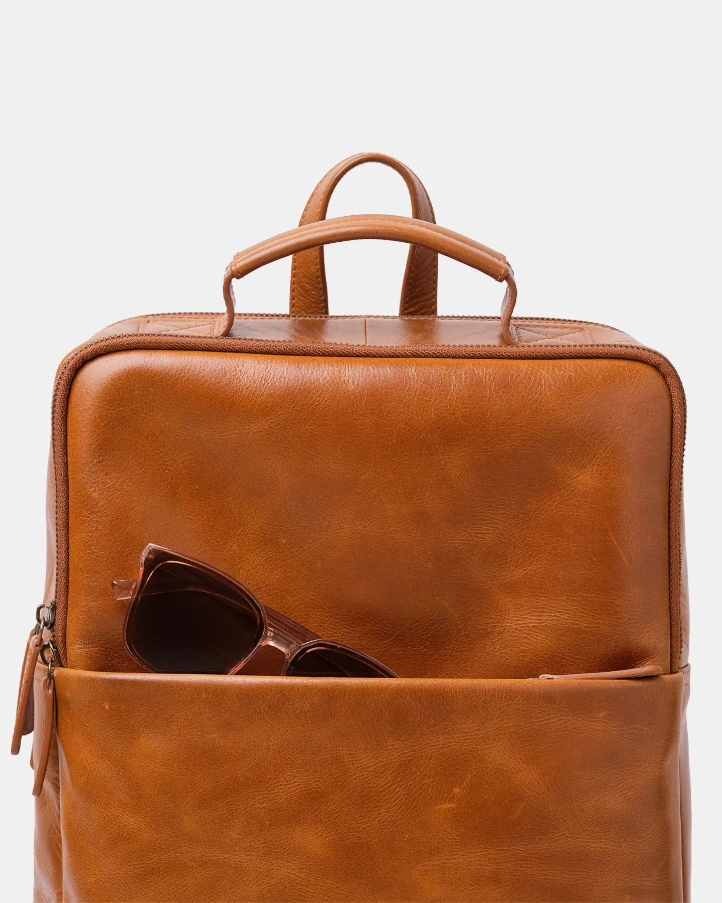 Soho Urbanist Slim Backpack | Tan