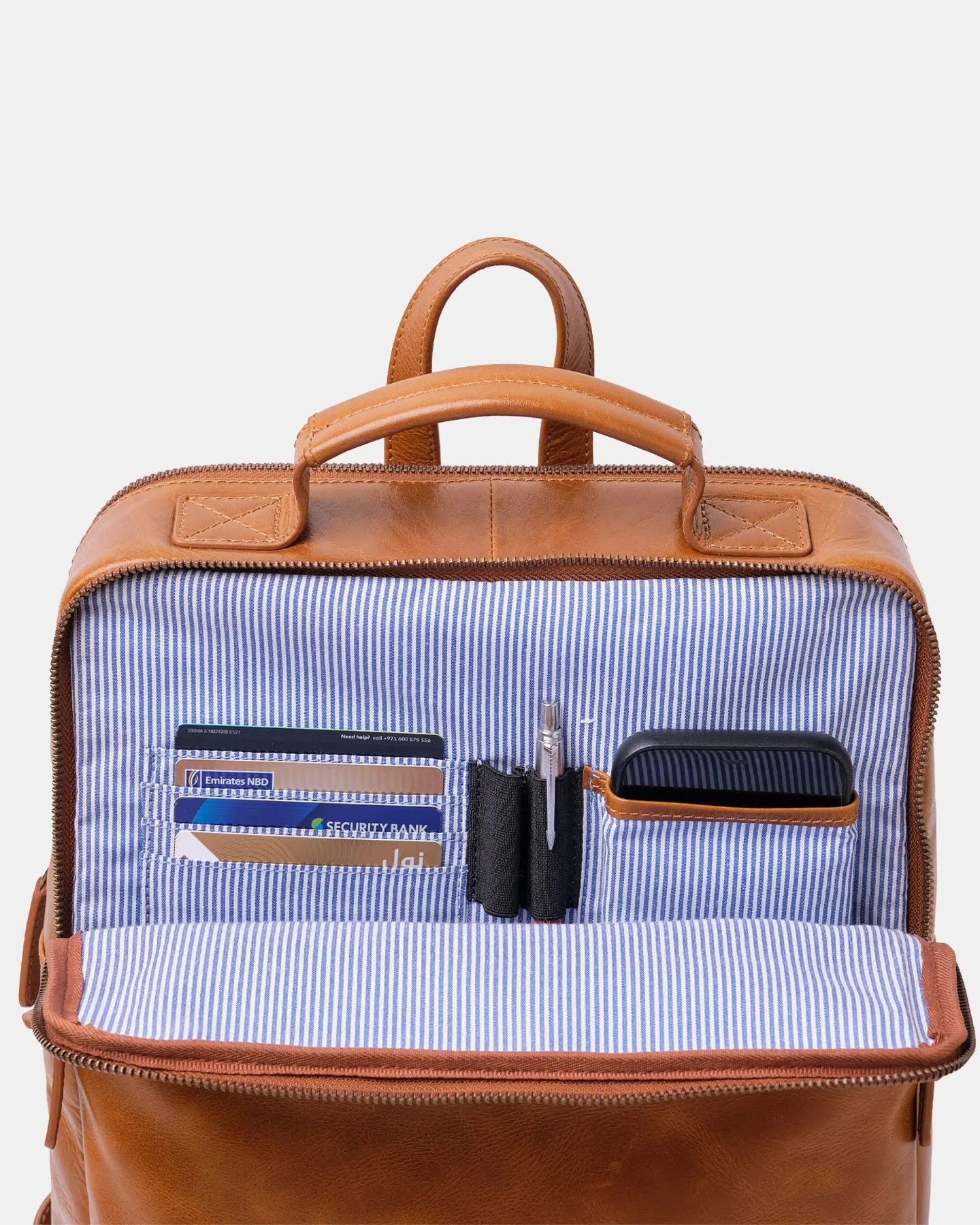 Soho Urbanist Slim Backpack | Tan