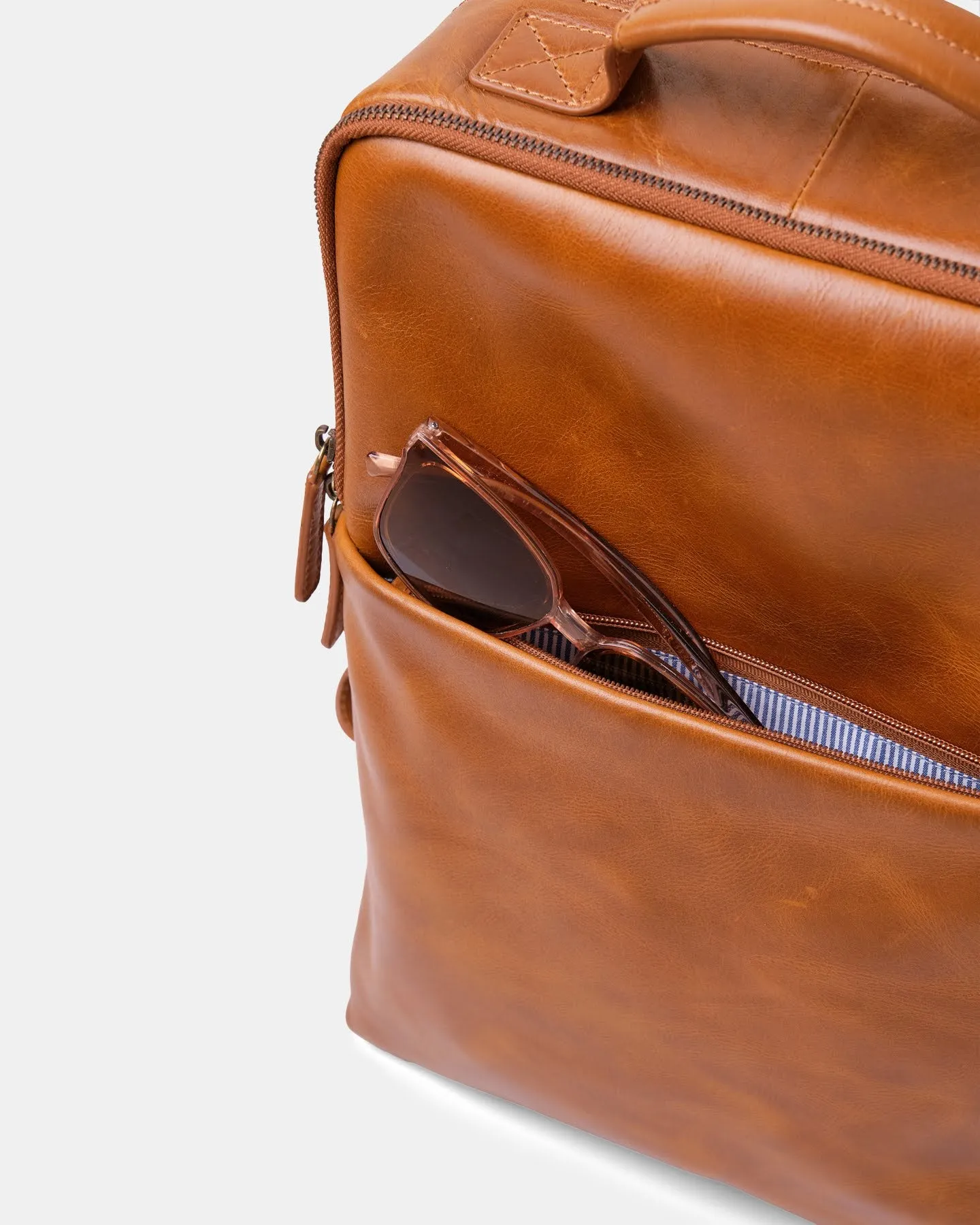 Soho Urbanist Slim Backpack | Tan