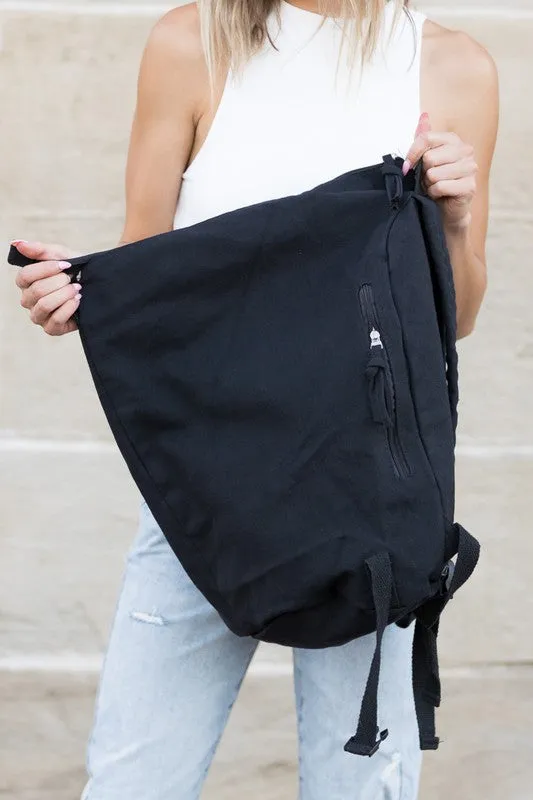 TEEK - Angle Asymmetric Canvas Backpack