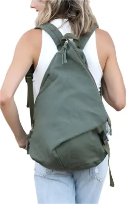TEEK - Angle Asymmetric Canvas Backpack