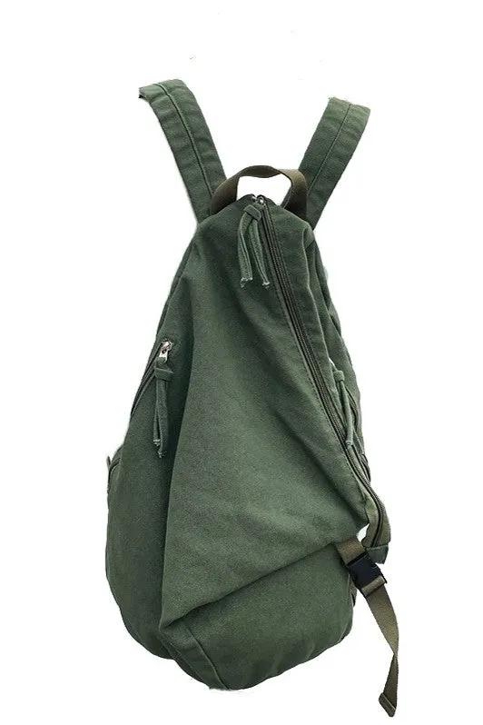TEEK - Angle Asymmetric Canvas Backpack