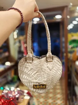 The Marble Ferns kokykai Love Heart Handbag 💕