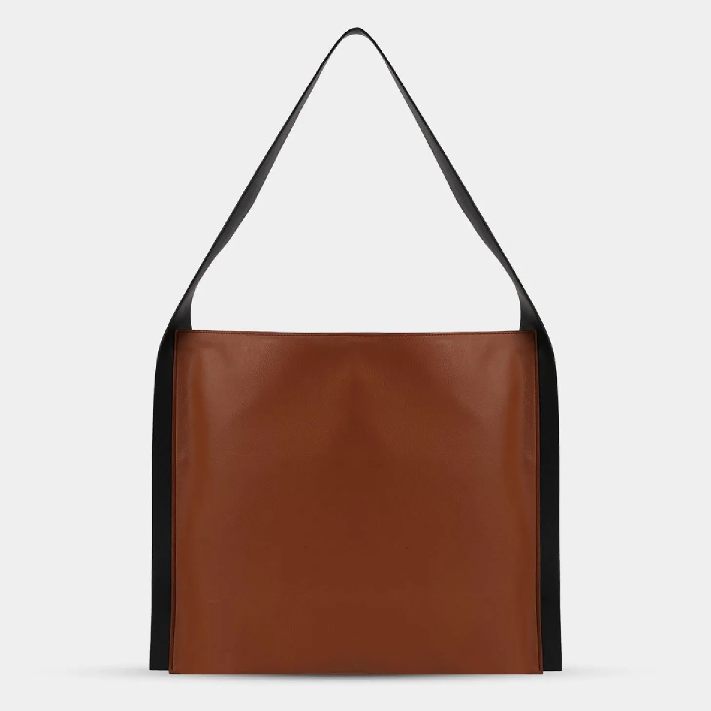 Túi xách PAPER TOTE màu cam dây đen