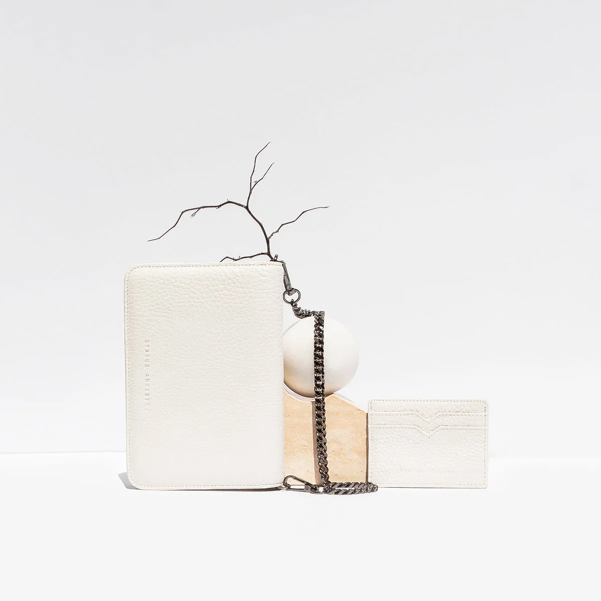 Together For Now Wallet - Chalk