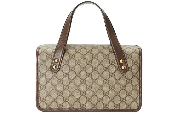 (WMNS) GUCCI Small-Sized Handbag Brown 627323-92TCG-8563