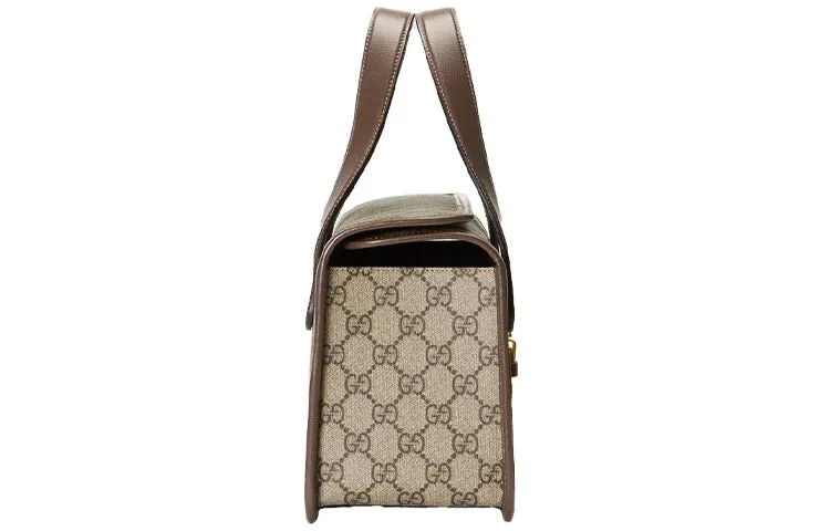 (WMNS) GUCCI Small-Sized Handbag Brown 627323-92TCG-8563