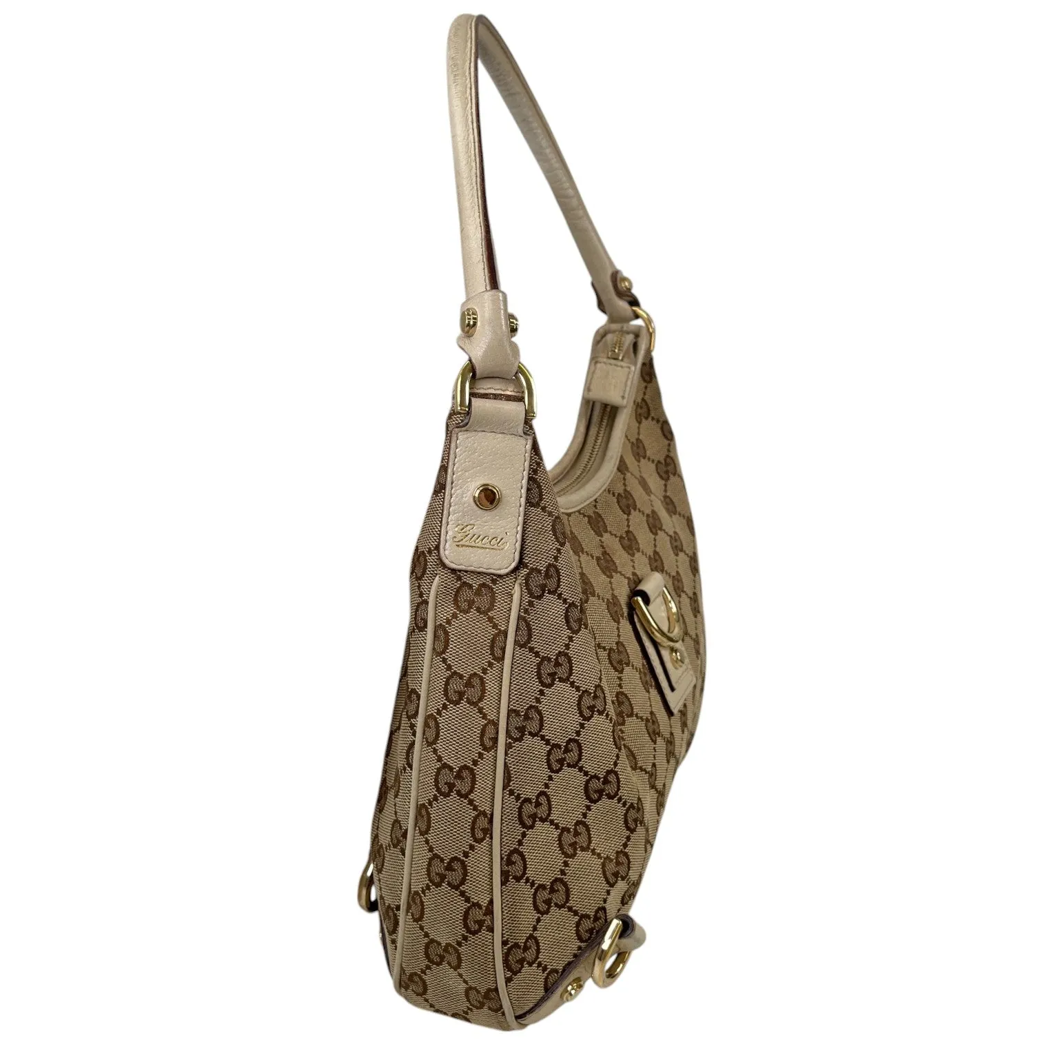 Women's Gg Supreme Abby Hobo Handbag Beige