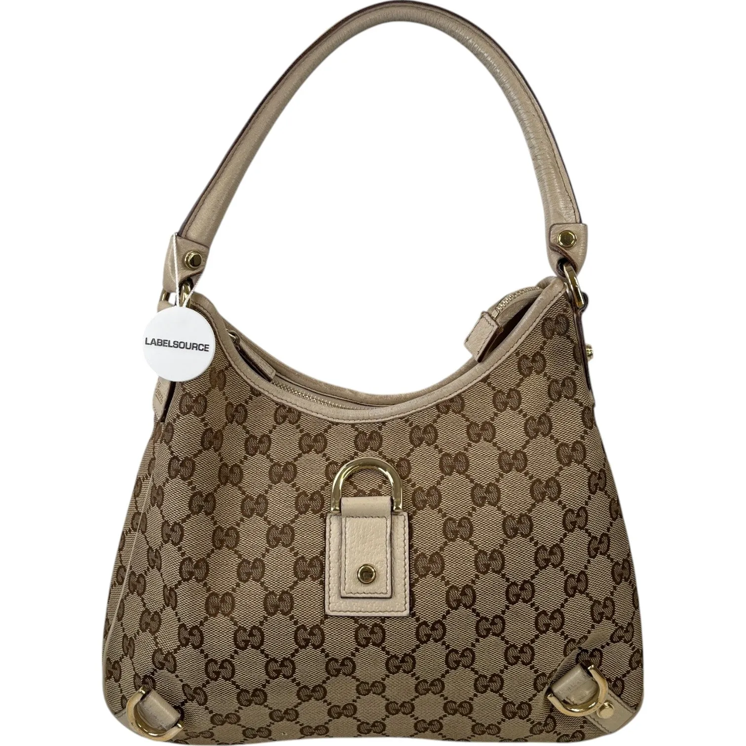 Women's Gg Supreme Abby Hobo Handbag Beige